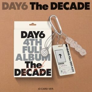 Day6 - The Decade - ID Card Version - incl. Carabiner, Logo Keyring, Dice
